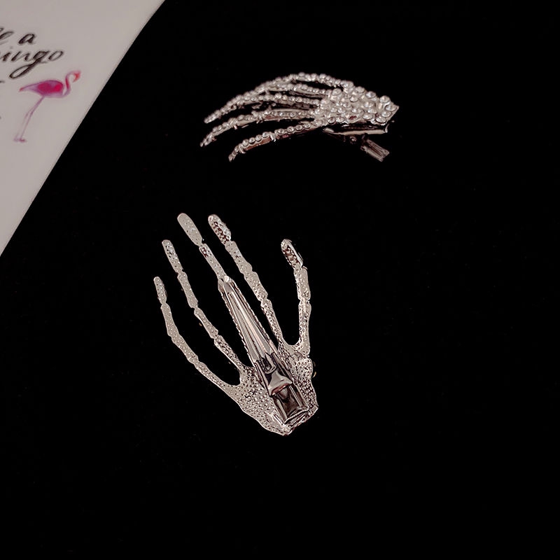 Kẹp Tóc Kim Loại Hình Bàn Tay Độc Đáo Cá Tính