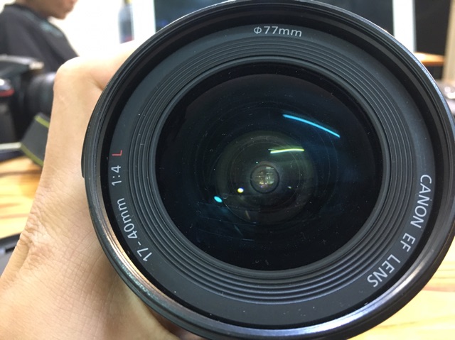 Lens Canon 17-40mm 1:4 L USM