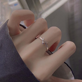 Nhẫn bạc s925 đính đá zircon thời trang cho nữ