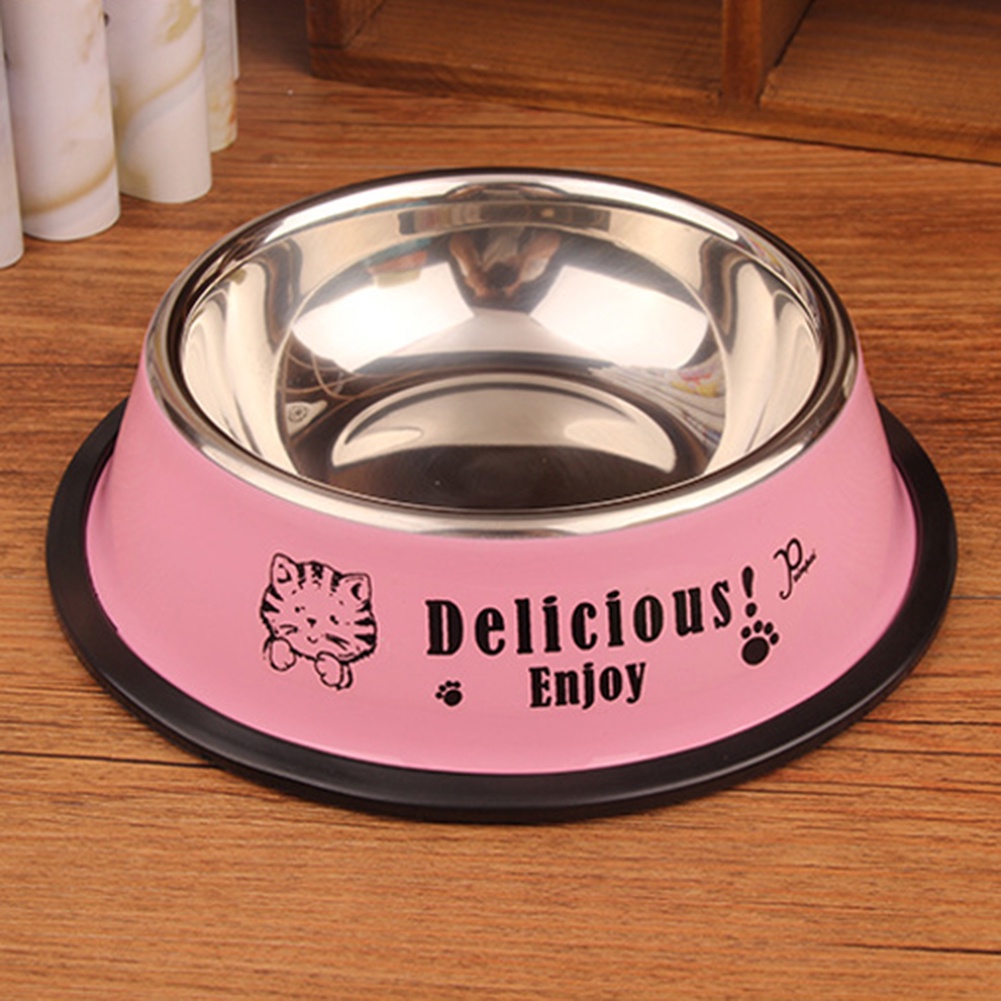 Tô ĐựNg ThứC Ăn BằNg ThéP Không Gỉ Cho Thú Cưng