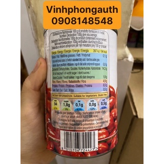 Đậu Hạt Đỏ - Red Kidney Beans 400g Giaguaro