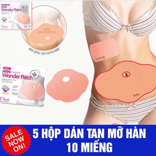 Combo 5 miếng dán giảm mỡ