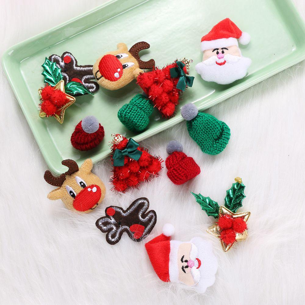 Set 7 Phụ Kiện Trang Trí Giáng Sinh Thời Trang DIY