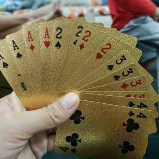 Sỉ bộ bài mạ vàng