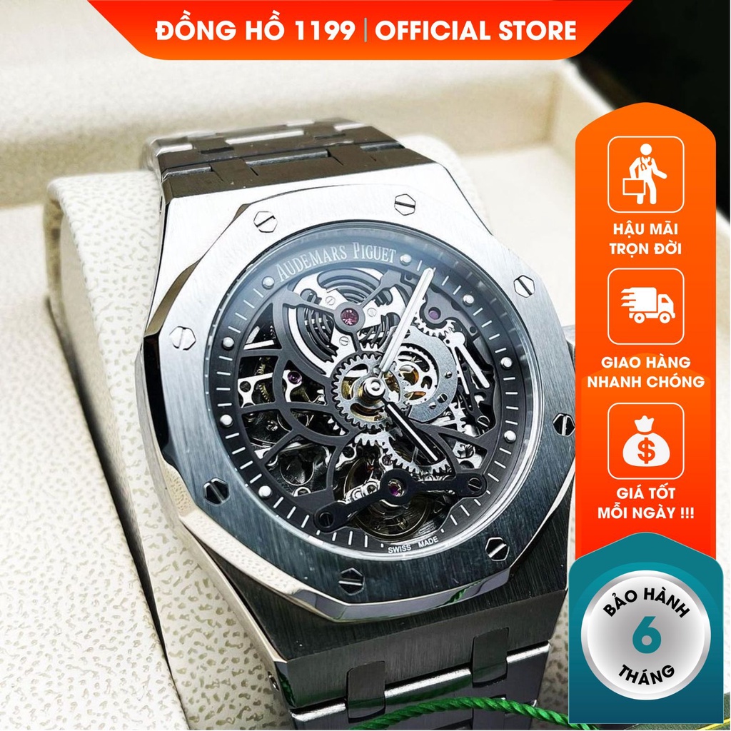 Đồng hồ cơ nam tự động 1199WATCHES chất liệu cao cấp bền bỉ bảo hành 6 tháng 2936 | BigBuy360 - bigbuy360.vn