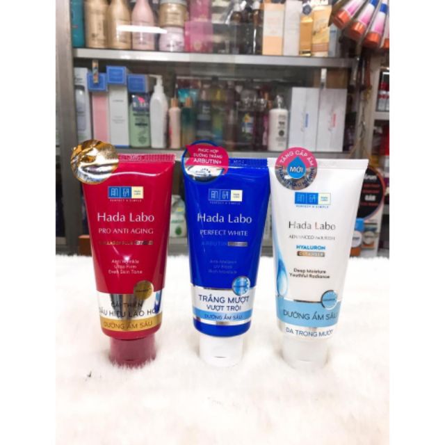 [CHÍNH HÃNG] Sữa rửa mặt hada labo dưỡng ẩm tối ưu (típ 80g) | BigBuy360 - bigbuy360.vn