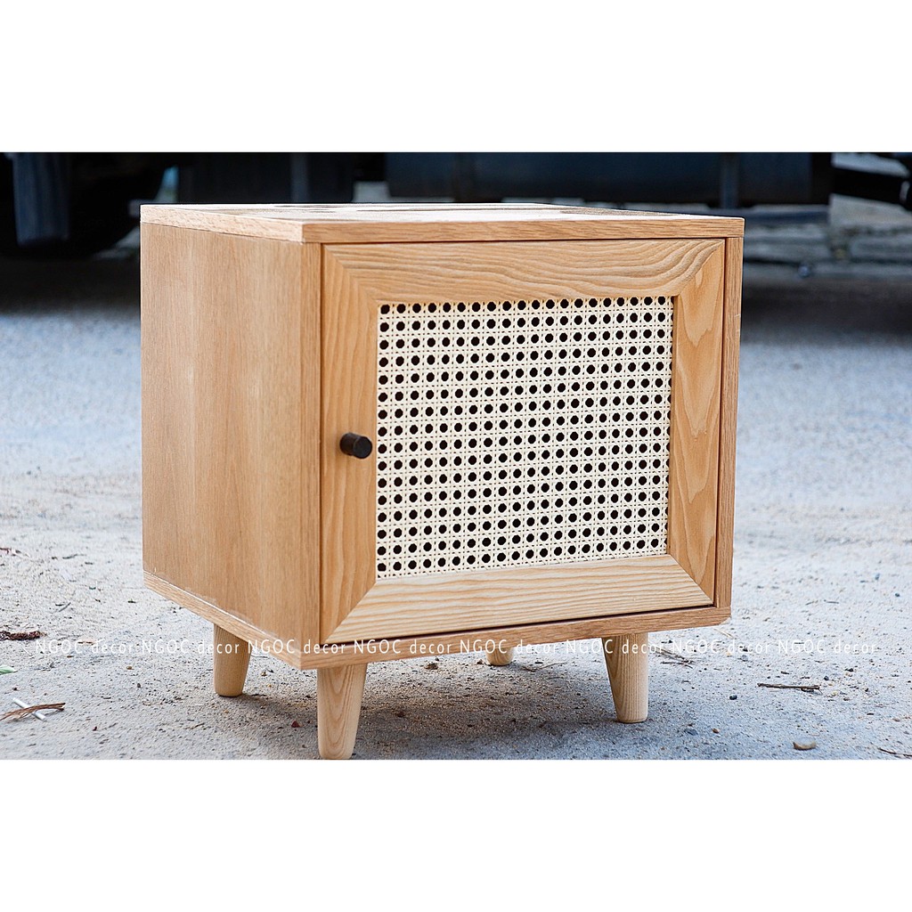 Tab gỗ mây/ tab đầu giường