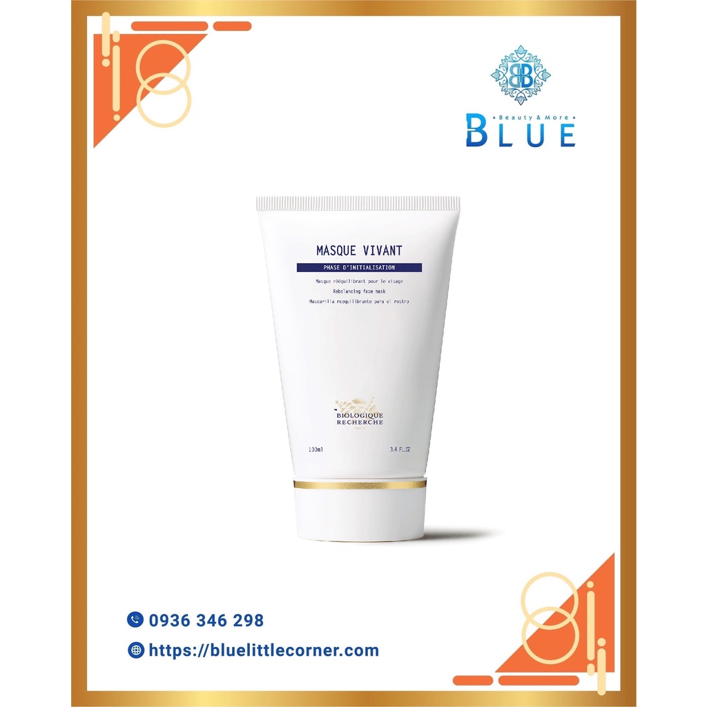 Mặt nạ điều tiết dầu, thải độc và làm sáng da BR Masque Vivant