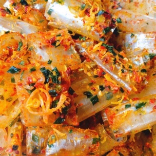 Xả Kho Bánh tráng cuộn sa tế tôm hành Tây Ninh