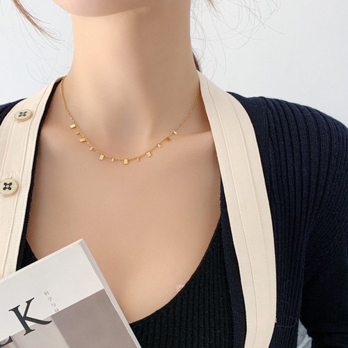 Dây Chuyền Tua Rua Thép Titan Ko Han Rỉ TT 3637