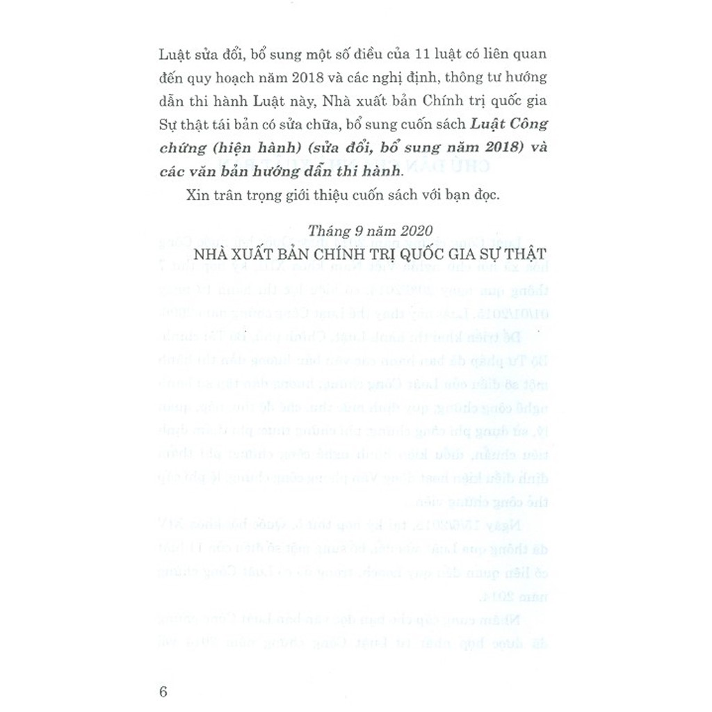 Sách - Luật Công Chứng (Hiện Hành) (Sửa Đổi, Bổ Sung Năm 2018) Và Các Văn Bản Hướng Dẫn Thi Hành | BigBuy360 - bigbuy360.vn