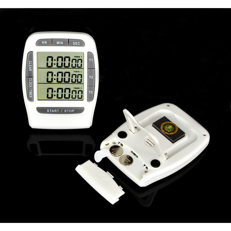 Đồng hồ bấm giờ đếm ngược điện tử 3in1 PS-370