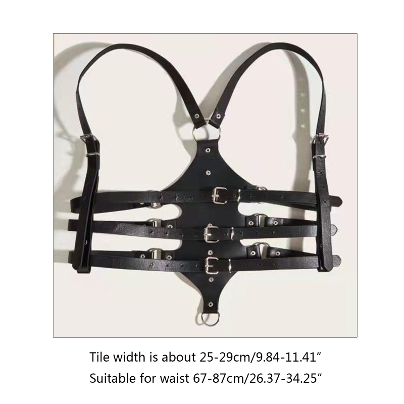 Thắt Lưng Dây Nịt Chất Liệu Da PU Phong Cách Punk Thời Trang Cho Nữ