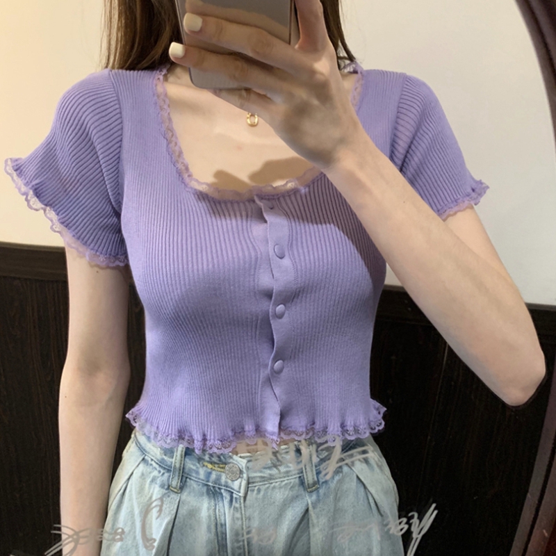 Áo Dệt Kim Thời Trang Hè 2020 Cho Nữ