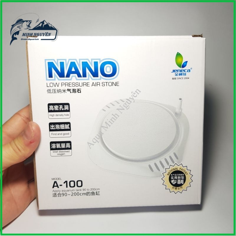 Đĩa sủi oxi siêu mịn nano Jeneca A100 Sủi oxy siêu mịn cho bể cá cảnh hồ cá cảnh