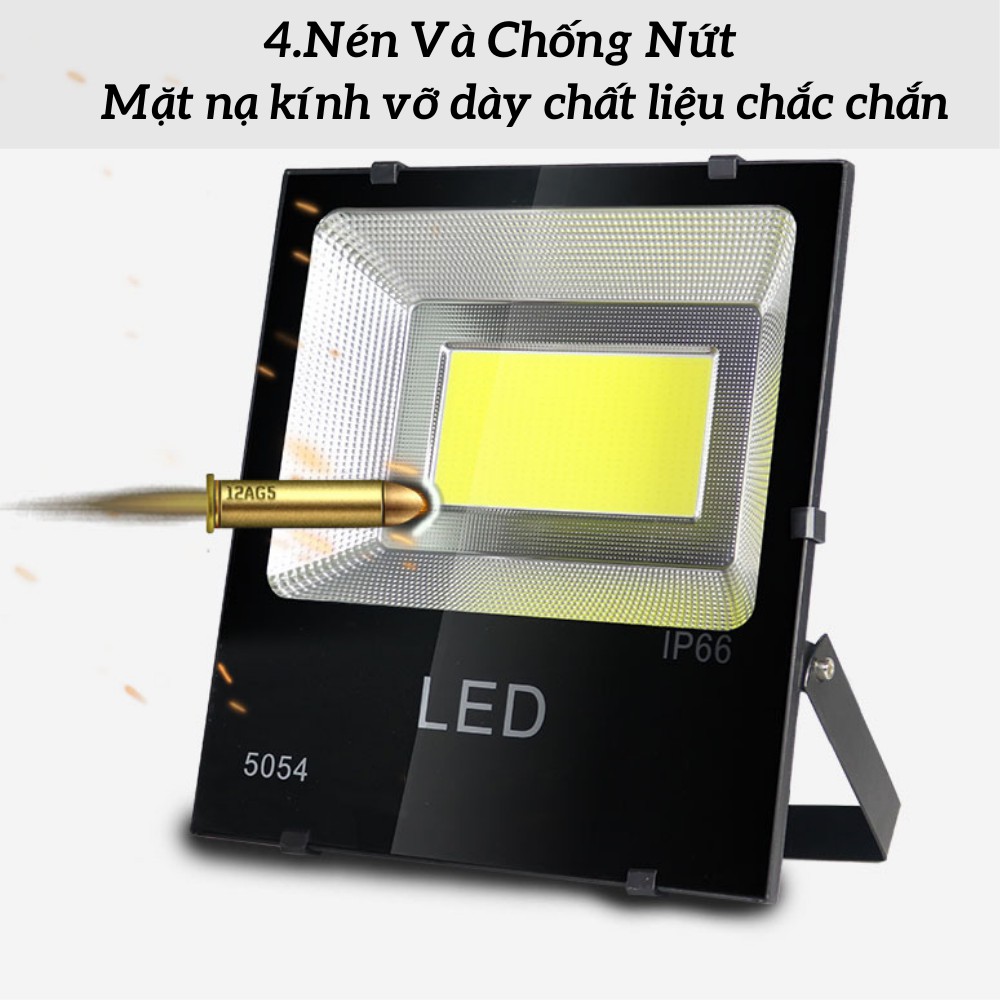 Đèn pha Led năng lượng mặt trời , đèn hắt biển quảng cáo ,đèn công trình lắp đặt ngoài trời chống nước ATILA SHOP