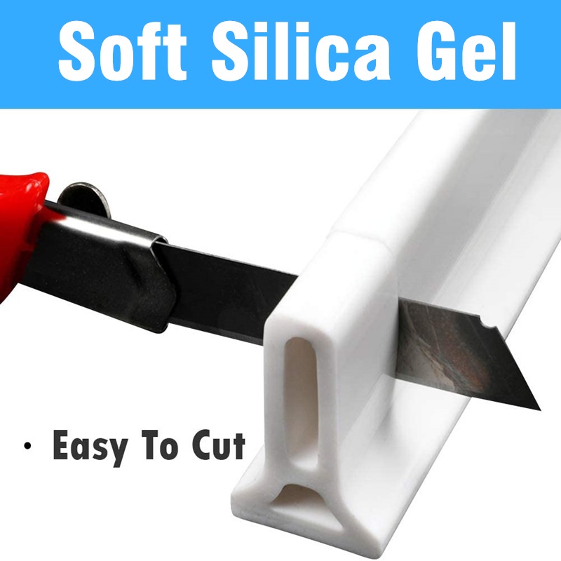 A-LIFE Dải Viền Chắn Nước Chiều Cao 5cm Linh Hoạt Chống Thấm Nước Cho Nhà Bếp Nhà Tắm