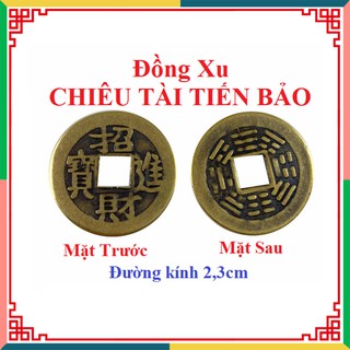 Đồng Xu Chiêu Tài Tiến Bảo, vật phẩm phong thủy Tài Lộc