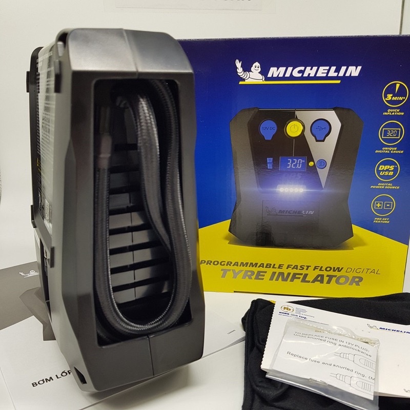 Bơm lốp tự ngắt Michelin 12266 Model mới nhất - Michelin Chính hãng BH 12 tháng