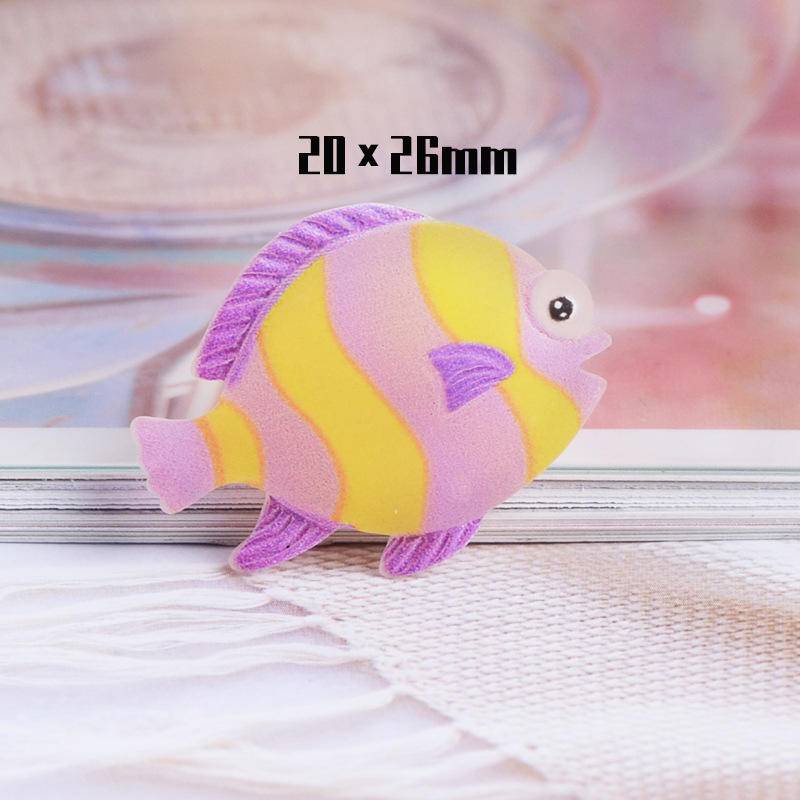Sticker crocs Shoe Decoration for crocs đế cao1 Phụ Kiện Trang Trí Giày Hình Sinh Vật Biển DIY