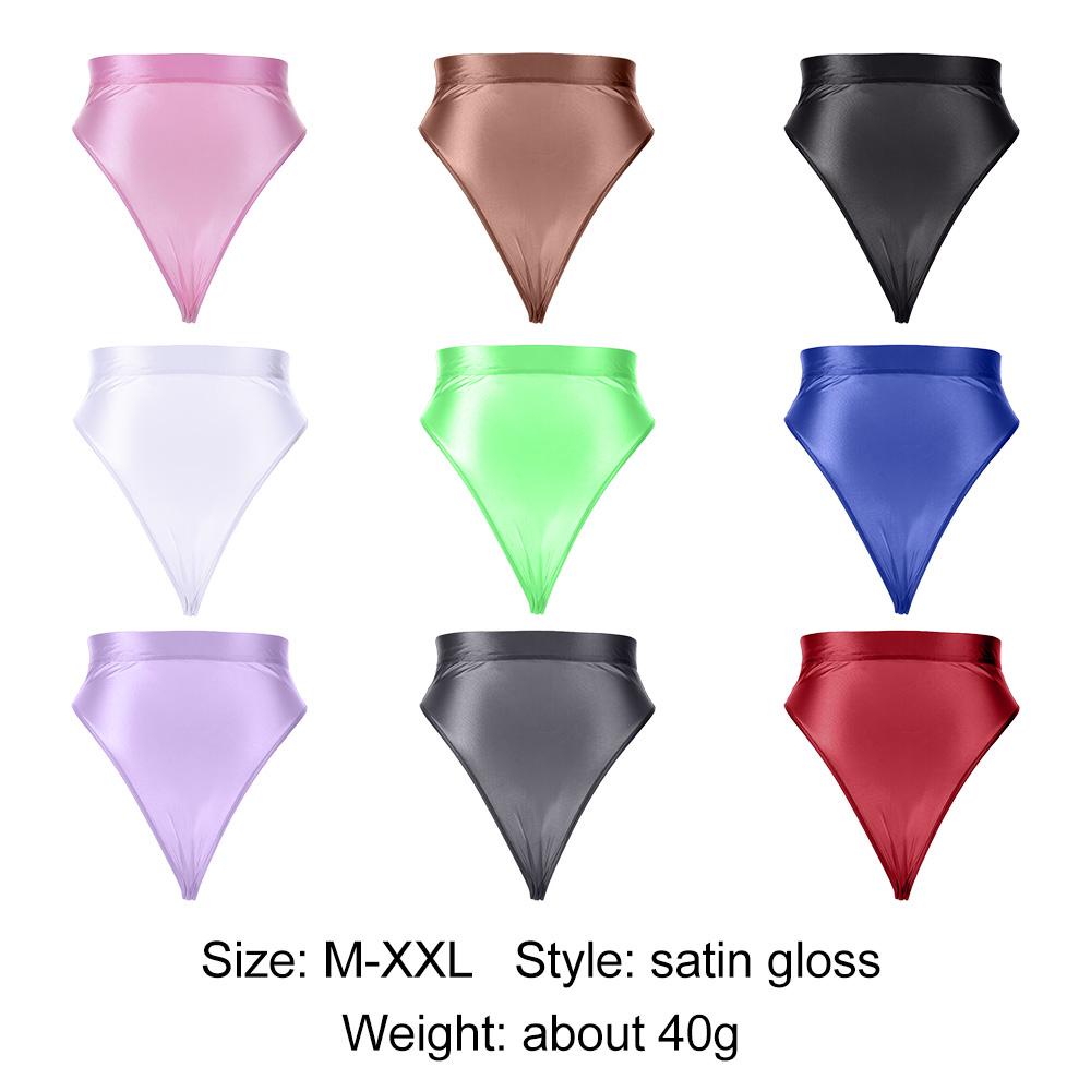 Quần Lót Vải Satin Siêu Mỏng Co Giãn Tốt Thời Trang Quyến Rũ Cao Cấp Cho Nữ