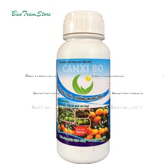 Chế phẩm sinh học cao cấp Canxi Bo HLC siêu đậu trái, chống rụng trái cho cây trồng 500ml