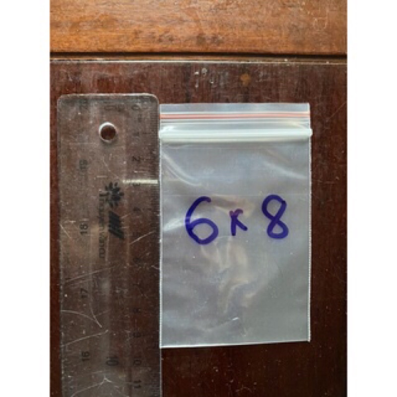 Túi Zip Chỉ Đỏ Size 4*6, 6*8, 15*20, 8*12