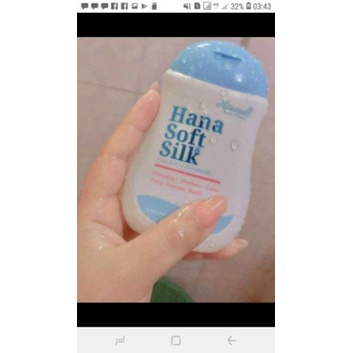 Dung Dịch Vệ Sinh Phụ Nữ Hana Soft Silk Hanayuki Chính Hãng