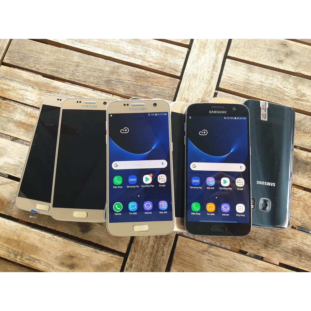 Điện thoại Samsung Galaxy S7 Máy Cũ 1 sim Chip Exynos 8890 / Snap 820 - Rom 32GB Ram 4GB Màn Super Amoled 5.1'