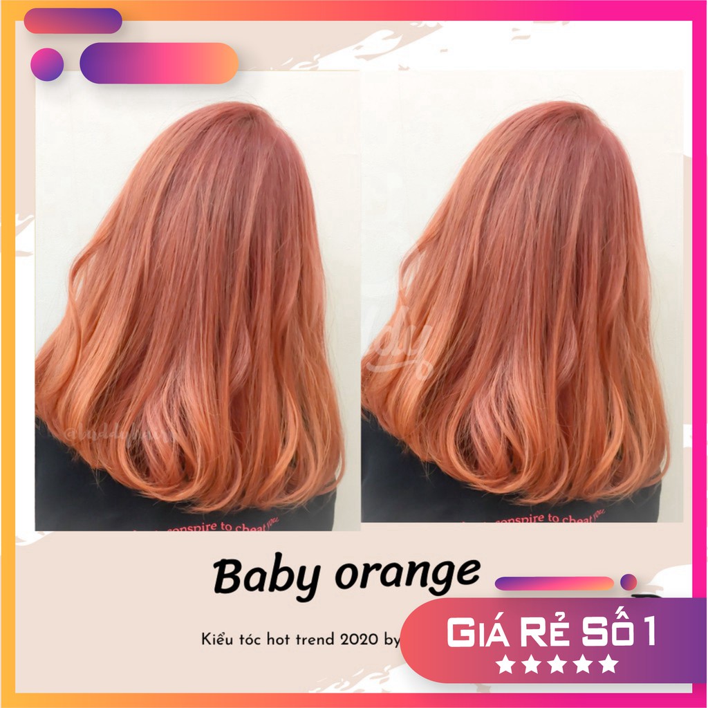 Thuốc nhuộm tóc Baby orange / Cam sáng buddyhairs