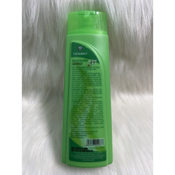 Dầu Gội Và Xả Hoa Bưởi Thorakao 400ml