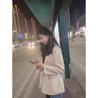 [OD] Áo khoác dạ ngắn mỏng Nữ[kèm ảnh thật]