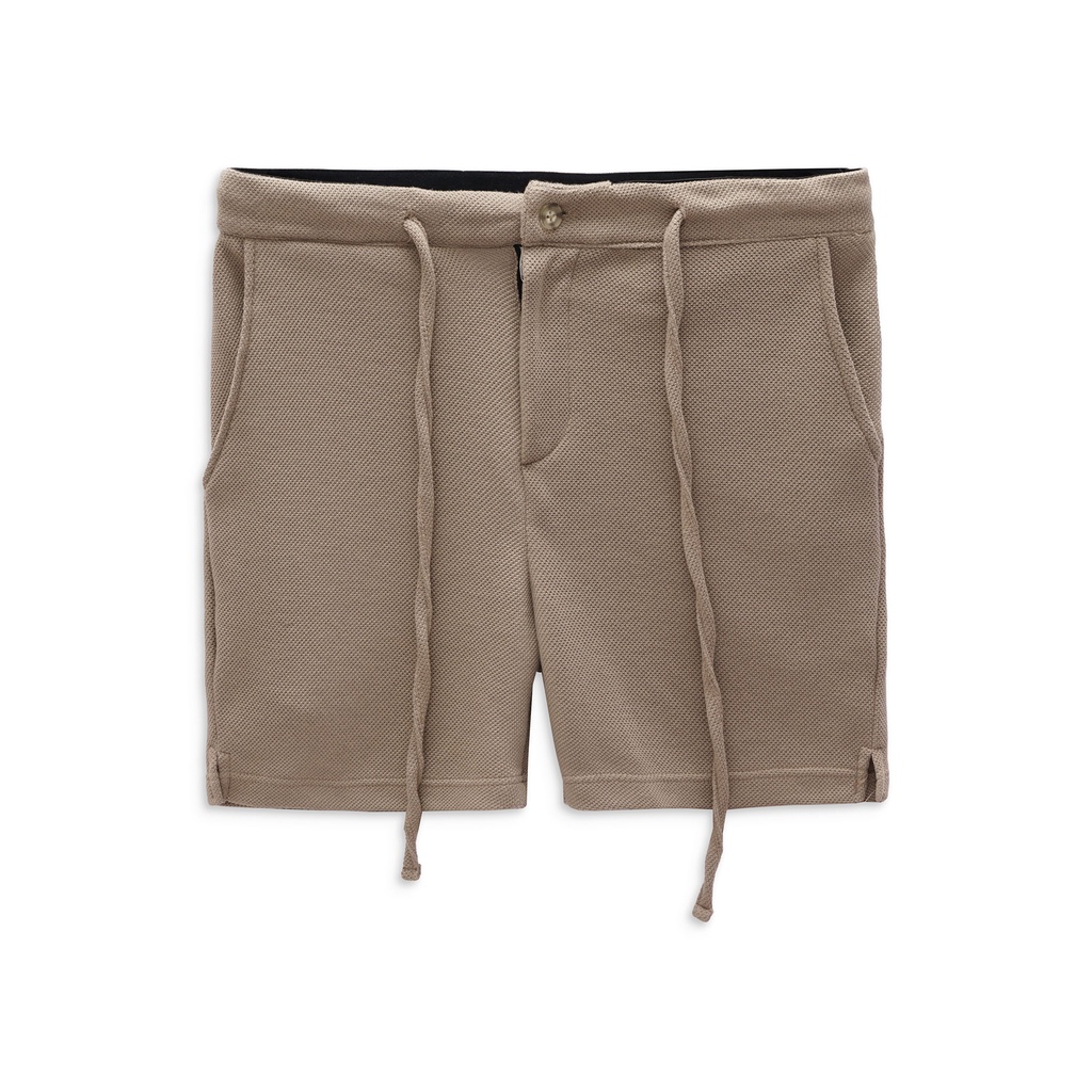 Quần Short Nam Basic String Series , Chất Vải Cotton Pique Thoải Mái , QD003560 ,SOMEHOW