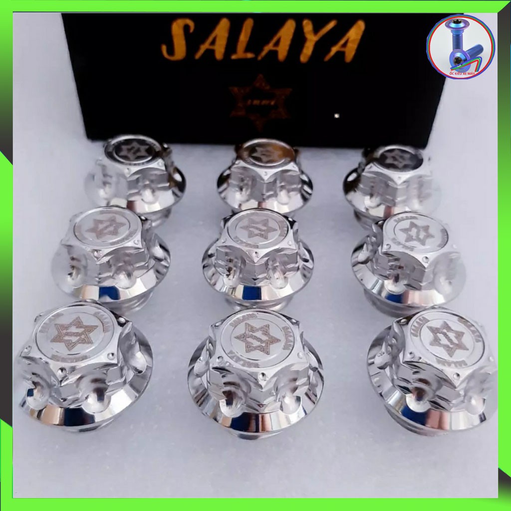 {New } Combo ốc salaya xe satria , full ốc salaya xe satria , ốc áo salaya , ốc lốc salaya