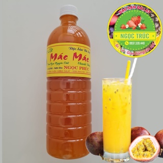 NƯỚC CỐT CHANH DÂY KHÔNG HẠT,NƯỚC UỐNG GIẢI KHÁT BỔ DƯỠNG - ĐẶC SÀN ĐÀ LẠT -CHAI 1L