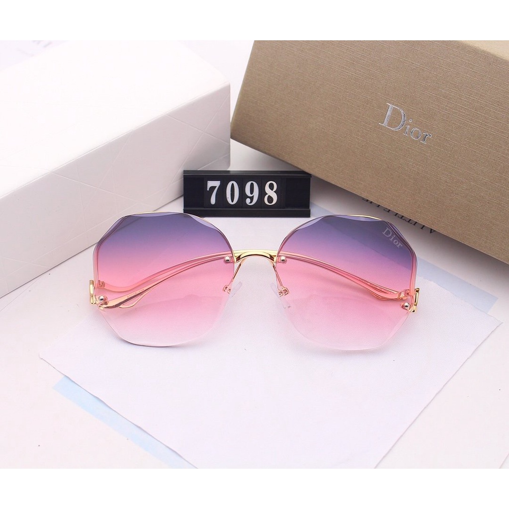 Dior_ Kính râm 2021 Thời trang mới của Hàn Quốc Nam và Nữ Kính râm phân cực một mảnh Cặp đôi hợp thời trang Du lịch ngoài trời Kính râm lái xe Thời trang Ngôi sao đường phố Chụp ảnh Wild Anti-UV Kính râm