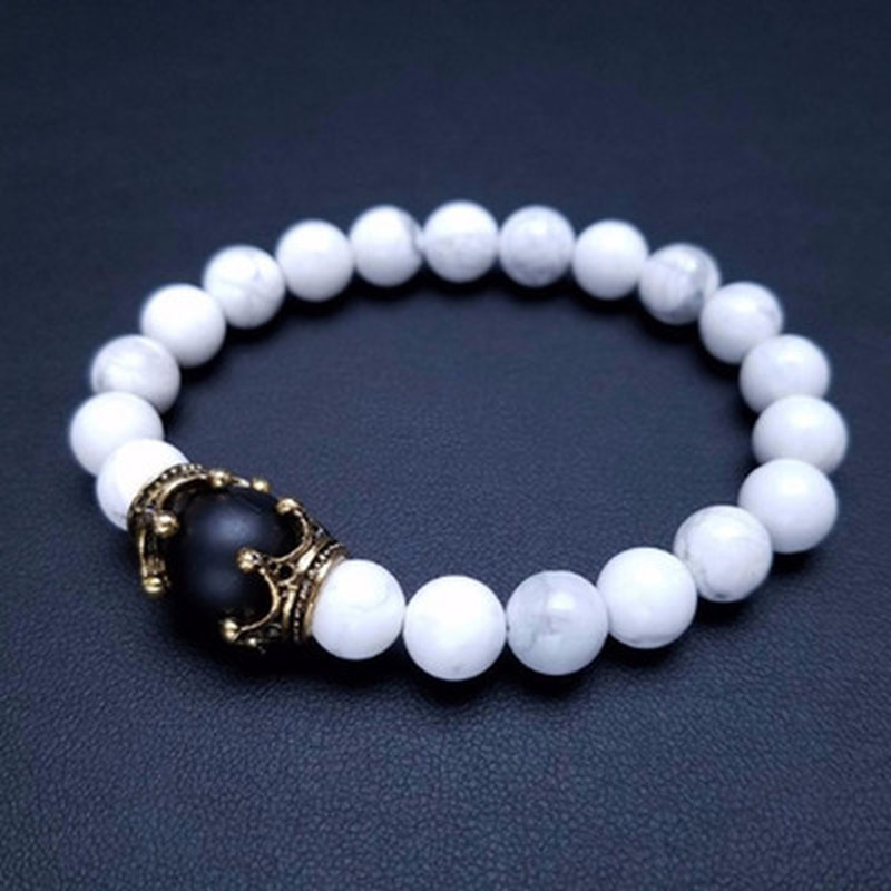 Vòng tay chuỗi hạt đá mắt hổ thời trang cá tính