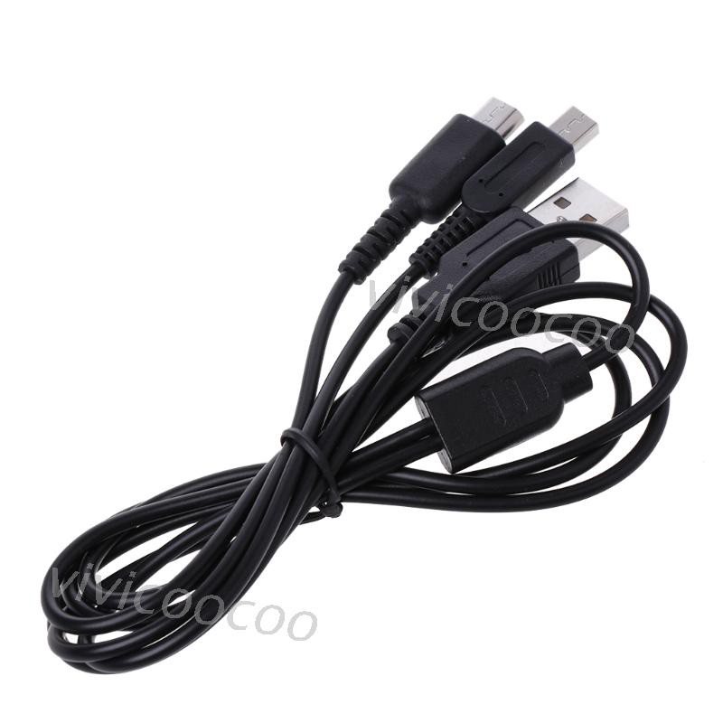 Dây Cáp Sạc Usb 2 Trong 1 Hình Chữ Y Cho Nintendo 3ds Ndsi Ds Lite