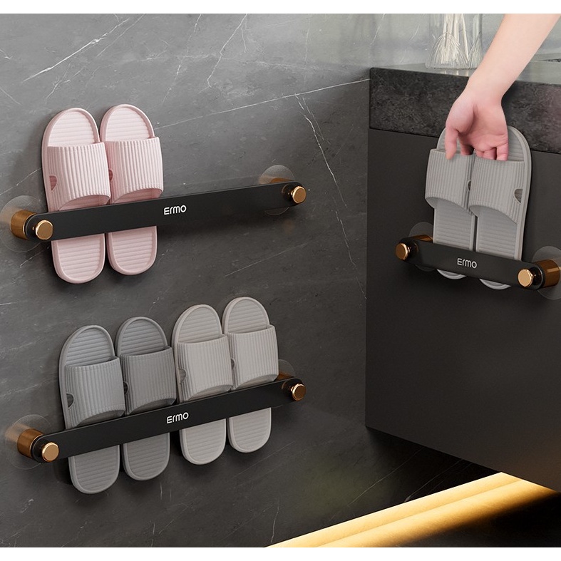 [Black Gold] Kệ để dép Ponny, Kệ treo khăn cao cấp Ponny phong cách sang trọng, lịch sự