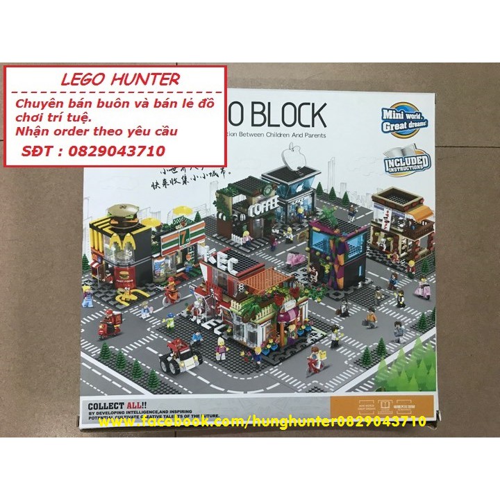 Bộ lắp ráp Lego City Cửa hàng bán hoa tươi City Flower