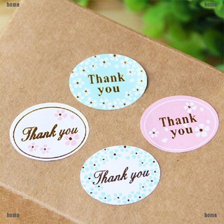 Set 24 Sticker Hình oval Dán Trang Trí