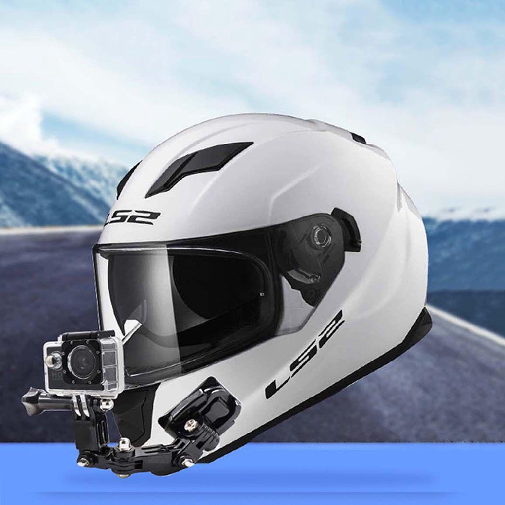 Giá Đỡ Gắn Mũ Bảo Hiểm Bằng Kim Loại Có Thể Điều Chỉnh Cho Gopro Hero