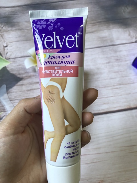 Kem tẩy lông Velvet Sensitive Nga 100ml | BigBuy360 - bigbuy360.vn