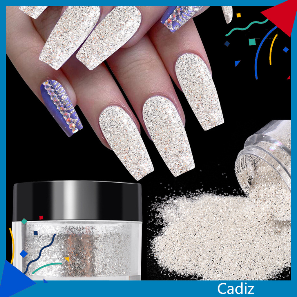 [Hàng mới về] Bột kim tuyến đắp móng tay lấp lánh thời trang