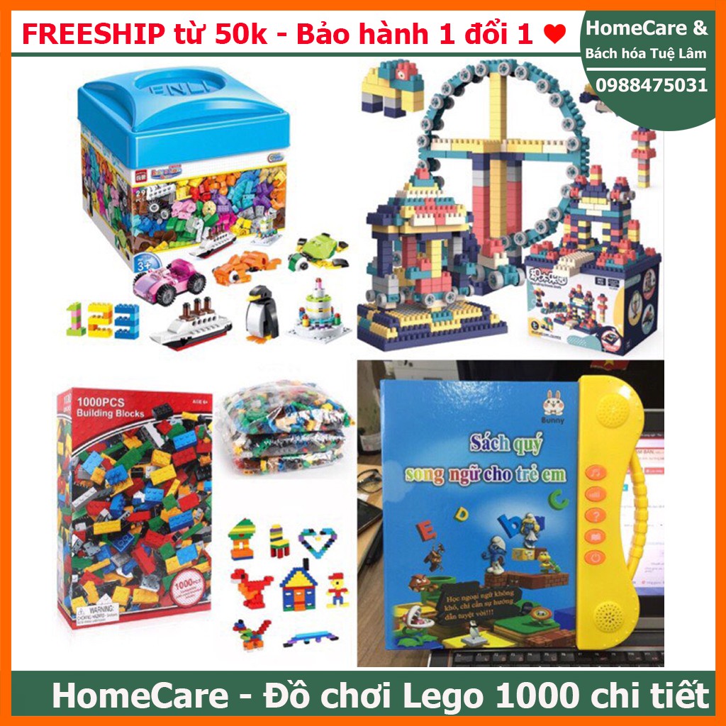 ❤️FREESHIP❤️ Đồ chơi LEGO cho bé 1000 chi tiết, 520 chi tiết, 460 chi tiết  ❤️ĐỒ CHƠI LẮP GHÉP❤️