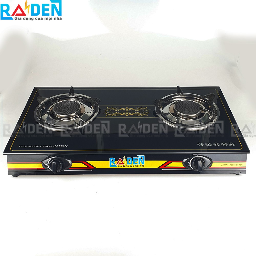 Bếp ga hồng ngoại Raiden RD-368 mặt kính cường lực, tiết kiệm ga
