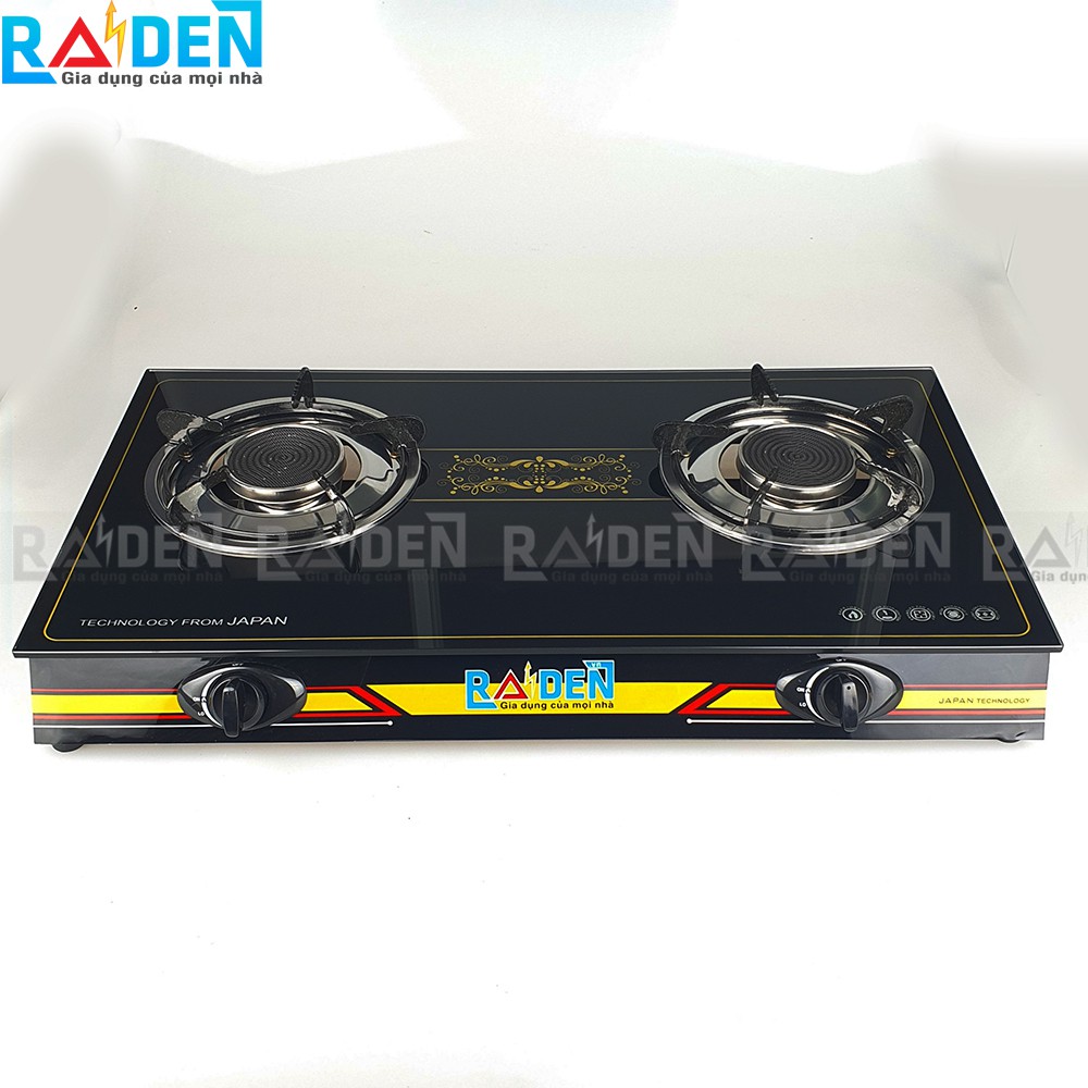 Bếp ga hồng ngoại Raiden RD-368 mặt kính cường lực, tiết kiệm ga