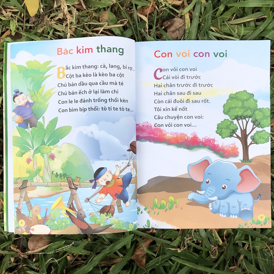 Sách - Đồng Dao, Thơ Cho Bé Tập Nói, Truyện Cho Bé Tập Đọc (Combo 3 Cuốn, Lẻ Tùy Chọn)