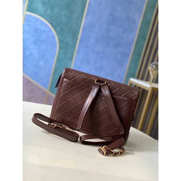 Balo thời trang cao cấp da thật logo thương hiệu Channel CN/CHANEL Classic Flap Bag hàng vip 1-1