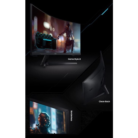 Màn hình cong Gaming Samsung Odyssey G5 LC34G55TWWEXXV Ultrawide 34 Inch (WQHD/VA/165Hz/1ms) - LC34G55 - Hàng chính hãng